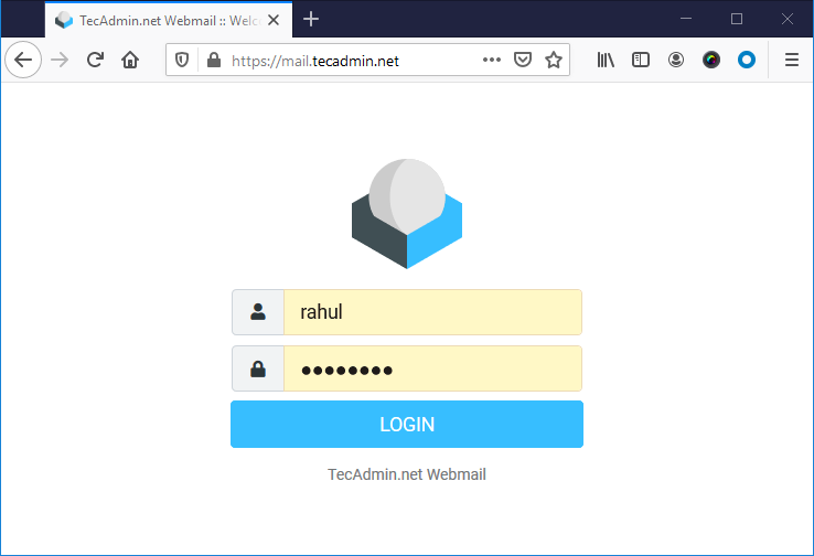 How to Install Roundcube Webmail on CentOS 8   TecAdmin - 48