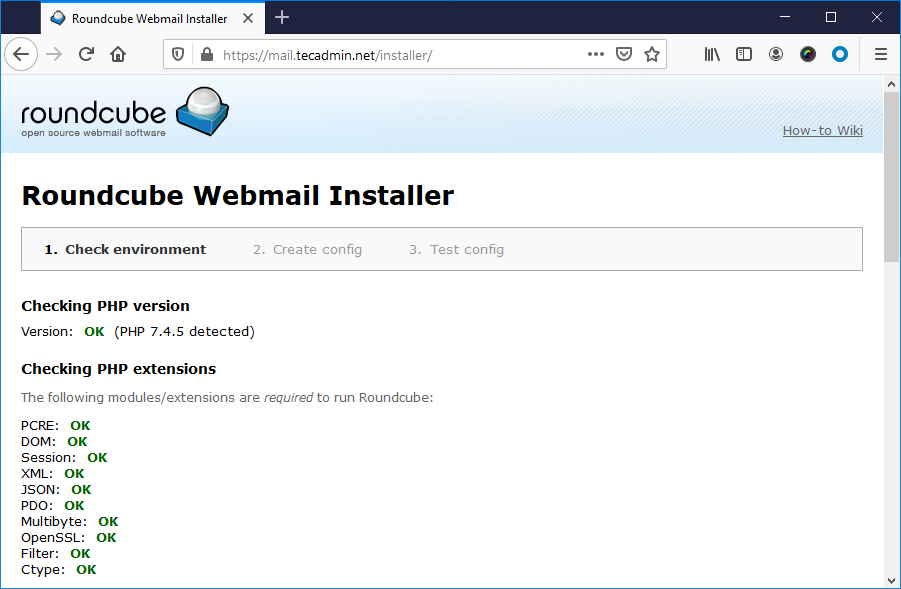 How to Install Roundcube Webmail on CentOS 8   TecAdmin - 66