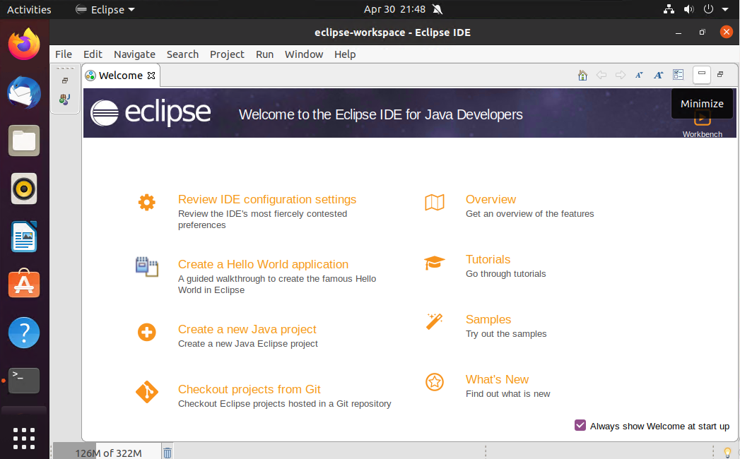 eclipse ide ubuntu