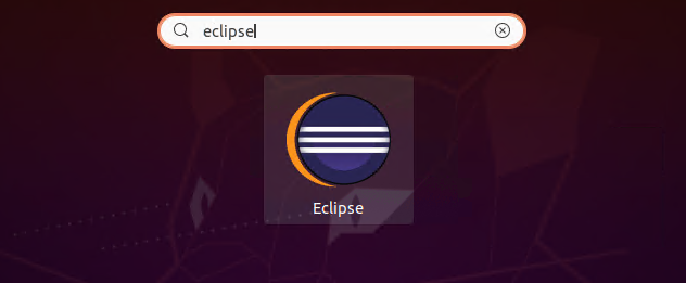 Start eclipse on Ubuntu
