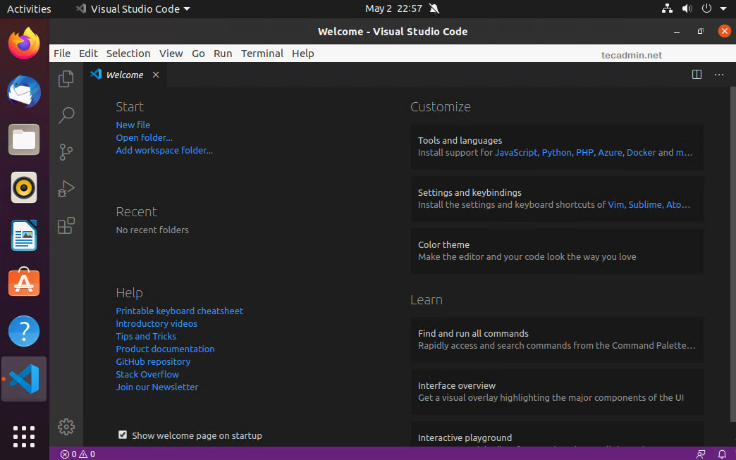 How To Install Visual Studio Code On Ubuntu