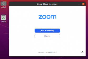 install zoom in ubuntu