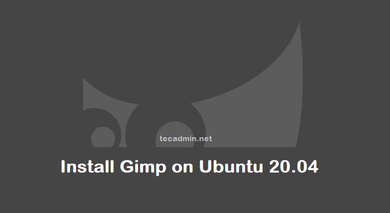 how to install gimp on ubuntu 20.04