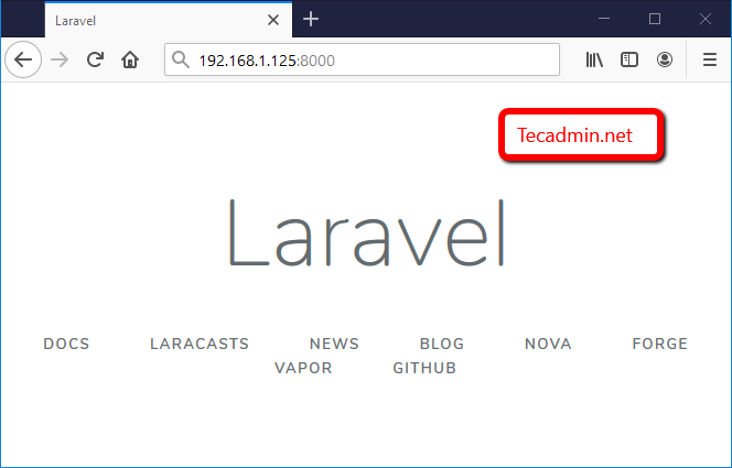 How to Install Laravel on CentOS 8