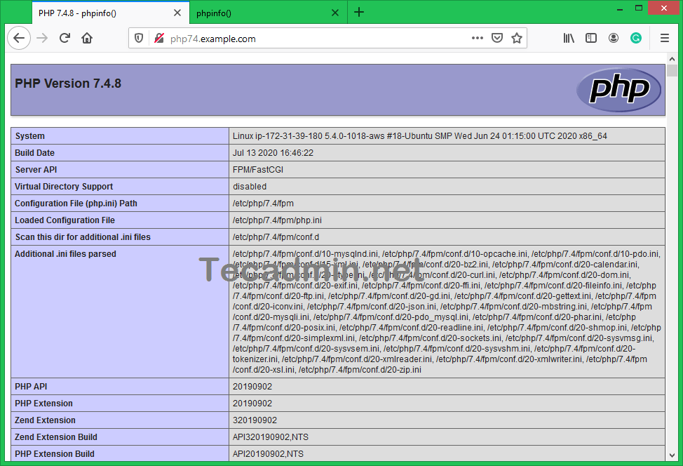 How to Install Multiple PHP Version with Apache on Ubuntu 20 04   TecAdmin - 43