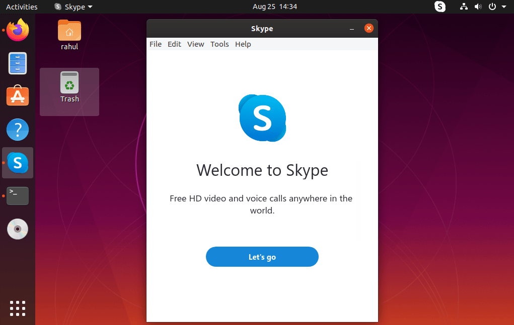 Installing Skype on Ubuntu 20.04