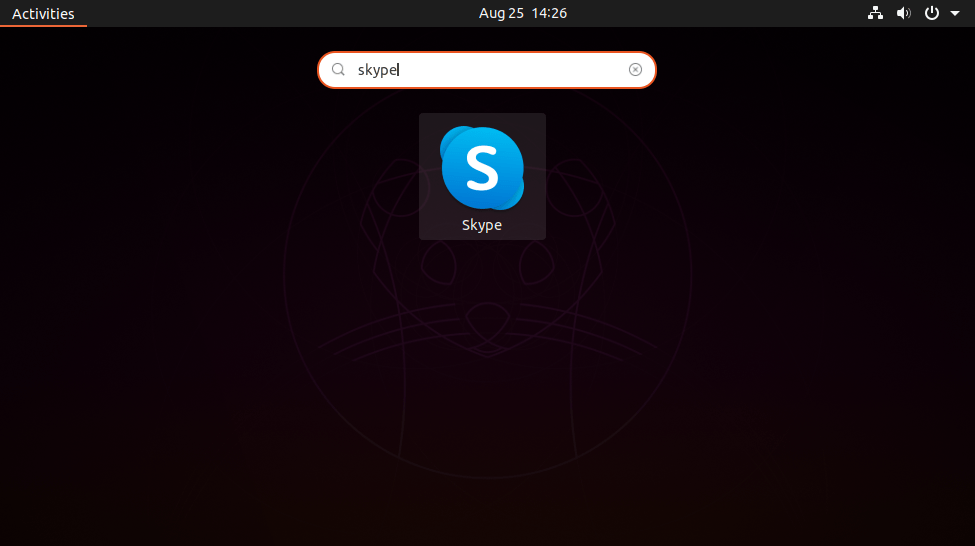 Launch Skype on Ubuntu 20.04