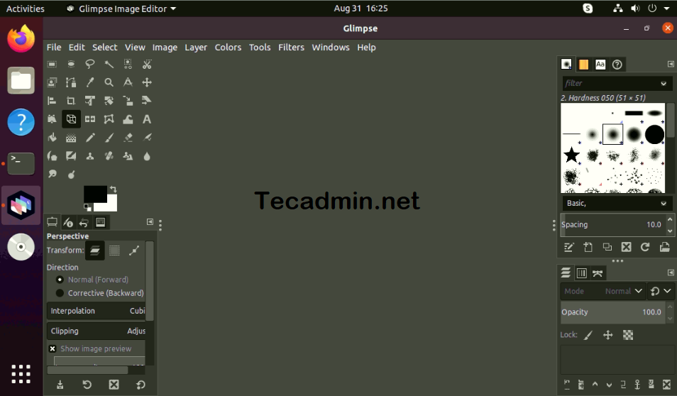 How to Install Glimpse Image Editor on Ubuntu 20 04   TecAdmin - 36