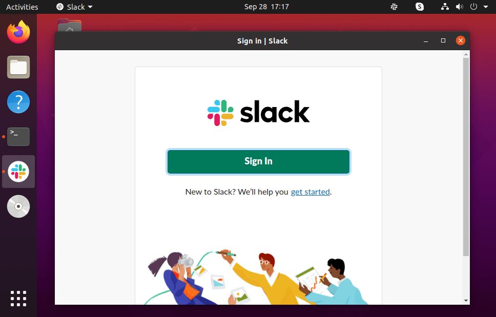 ubuntu 20.04 install slack