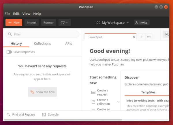 postman download ubuntu 20.04