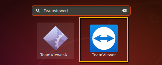 launch teamviewer on ubuntu 18.04