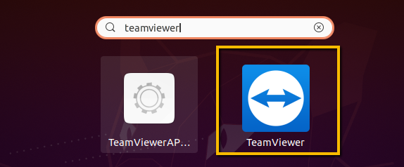 Launch teamviewer on ubuntu 20.04