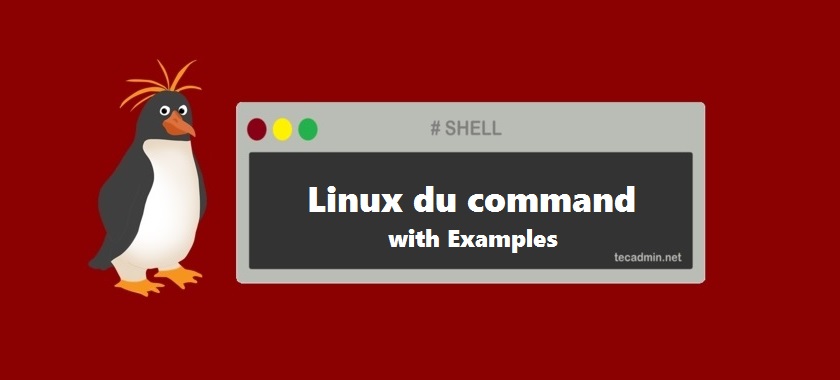 du command examples in Linux