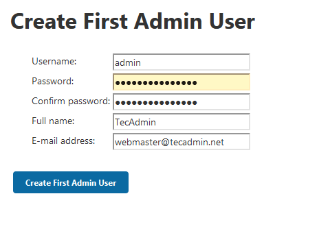 Create a New Admin User in Jenkins