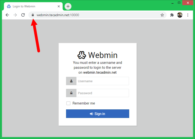 Adding Let s Entrypt SSL to Webmin Hostname   TecAdmin - 26