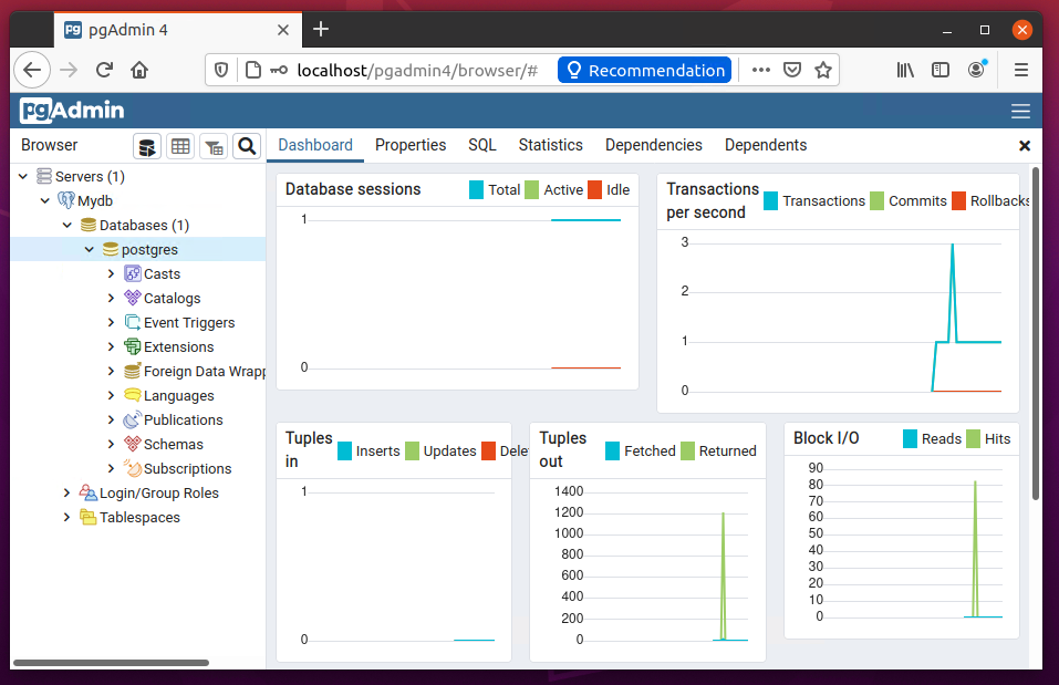 How to Install pgAdmin4 on Ubuntu 20.04 – TecAdmin