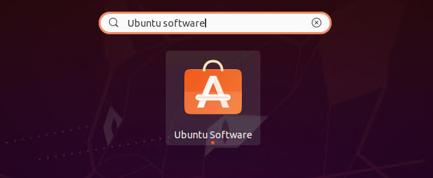 Open Ubuntu Software Center