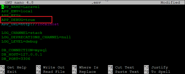 How to enable debug mode in Laravel – TecAdmin