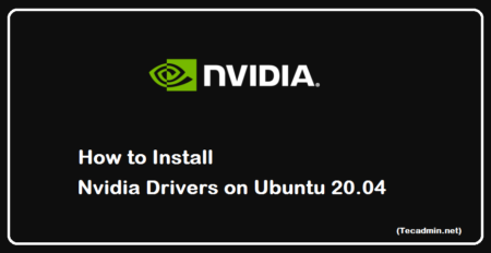 How to Install Nvidia Drivers on Ubuntu 20.04
