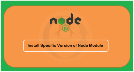 Installing Specific Version Node Module