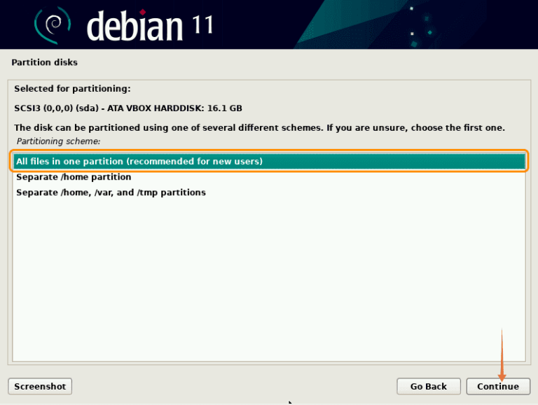 How To Install Debian 11 (Bullseye) With Screenshots – TecAdmin