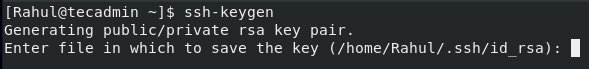 Create SSH Keys 1