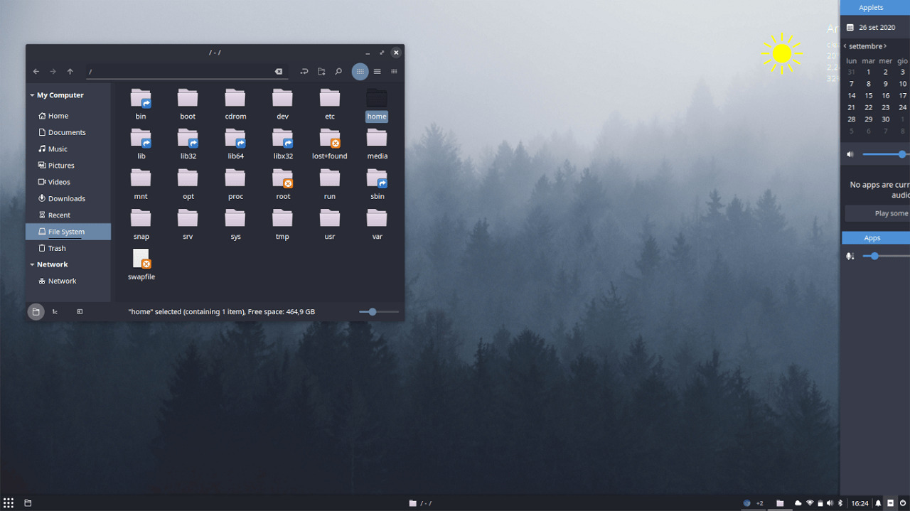 BUDGIE - A Linux Desktop Environment
