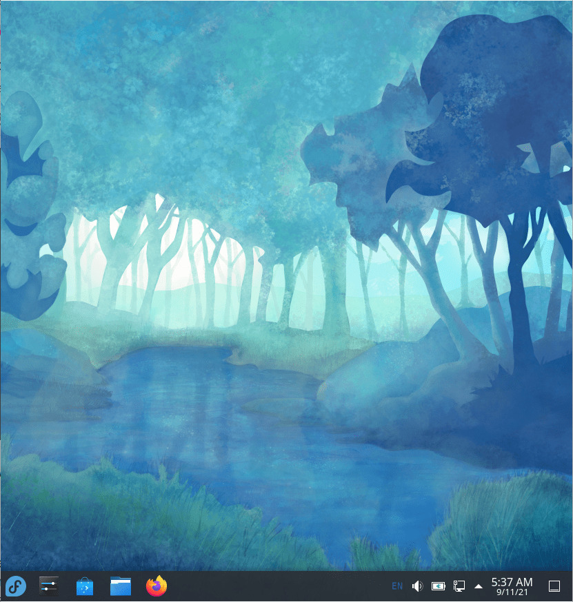 Login with New Desktop on Fedora