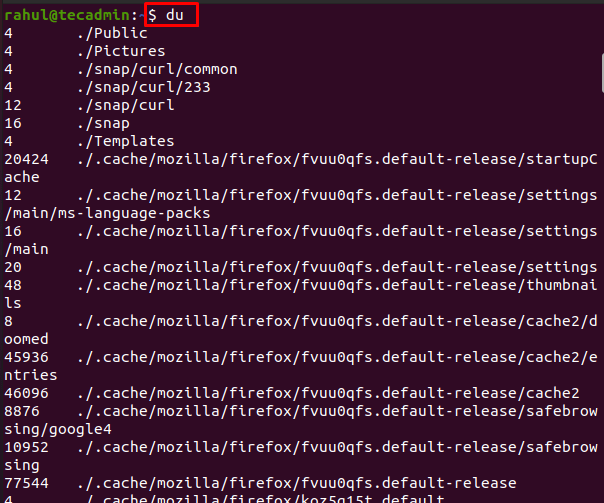 How to Check Disk Space in Ubuntu   TecAdmin - 84