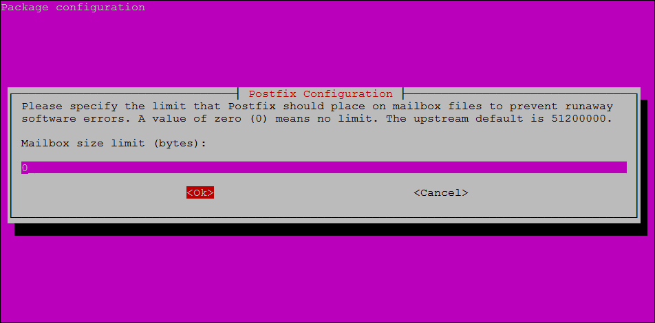 Step 10 - Installing Postfix on Ubuntu 20.04 