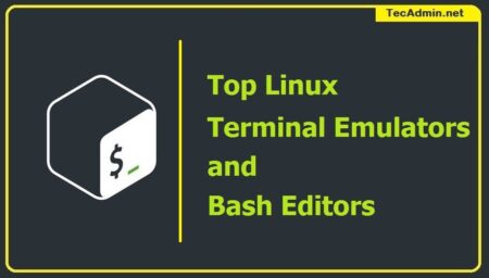Best Linux Terminal Emulators and Bash Editors