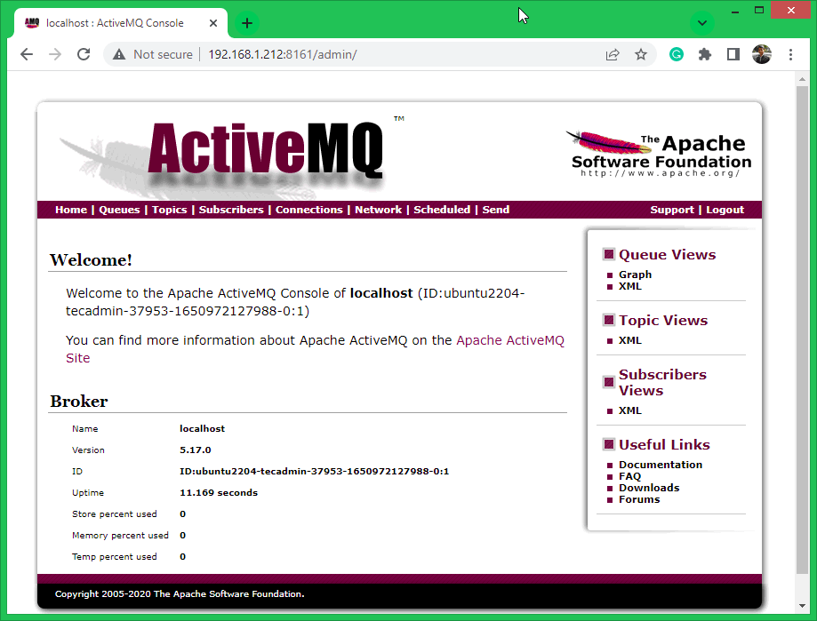 How to Install ActiveMQ on Ubuntu 22.04