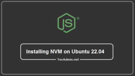How to Install NVM on Ubuntu 22.04