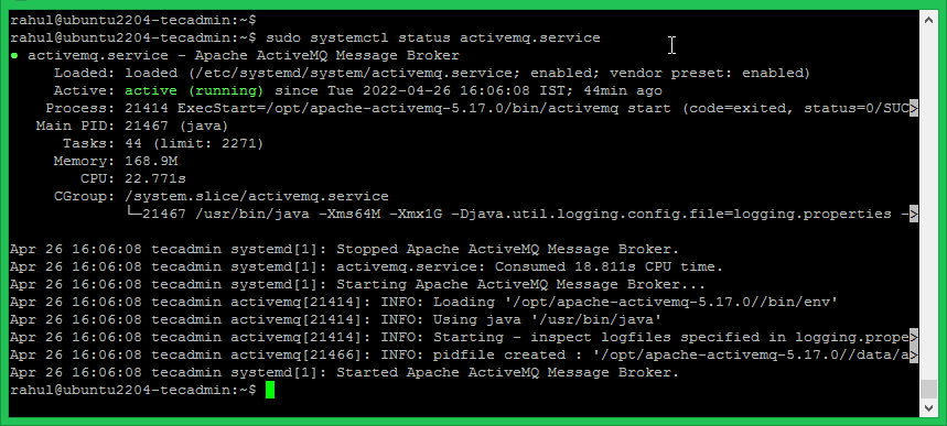 How to Install ActiveMQ on Ubuntu 22.04