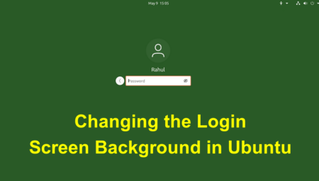 Changing the Login Screen Background in Ubuntu
