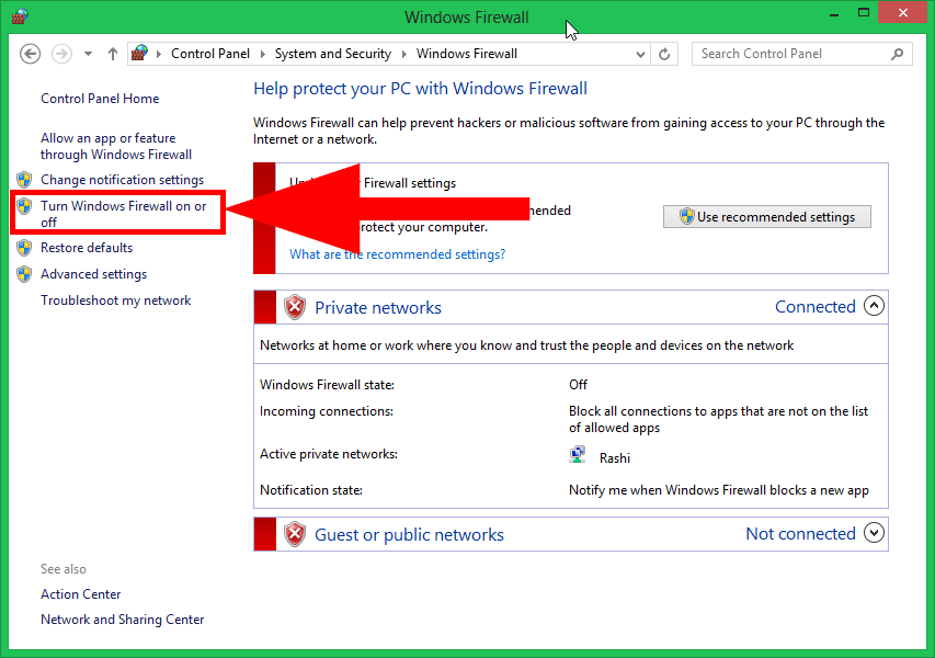 How To Enable Disable Firewall In Windows TecAdmin