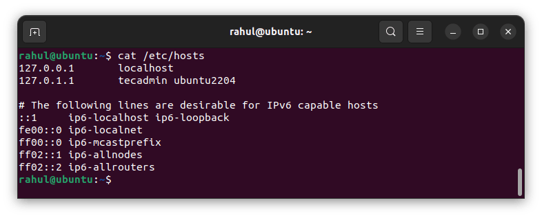 Understanding the  etc hosts File   TecAdmin - 6