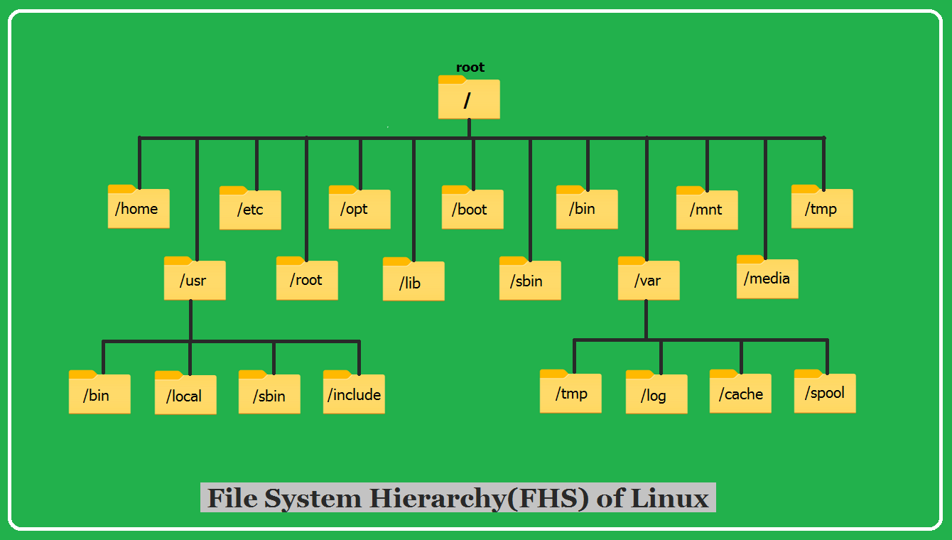 File Hierarchy Structure (FHS) in Linux