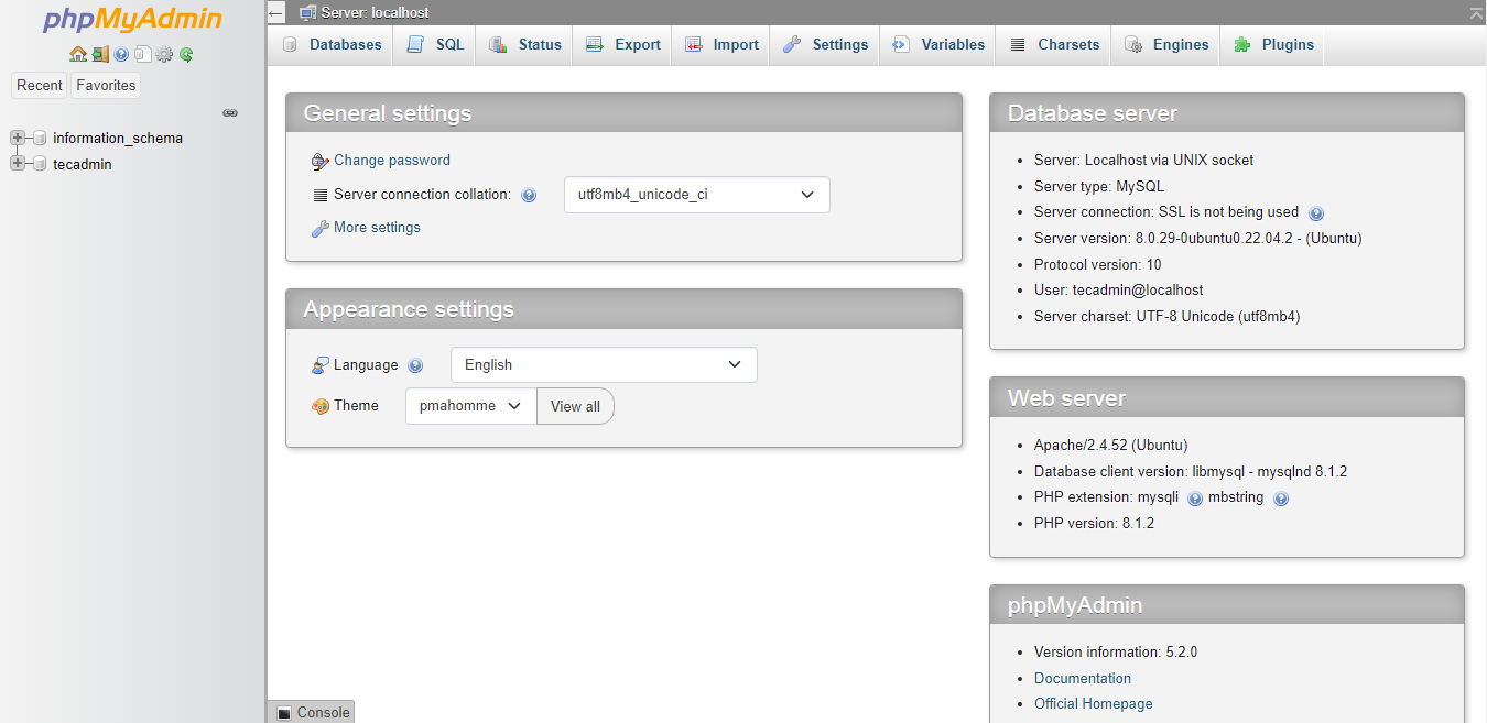 Installing phpMyAdmin on Ubuntu 22.04