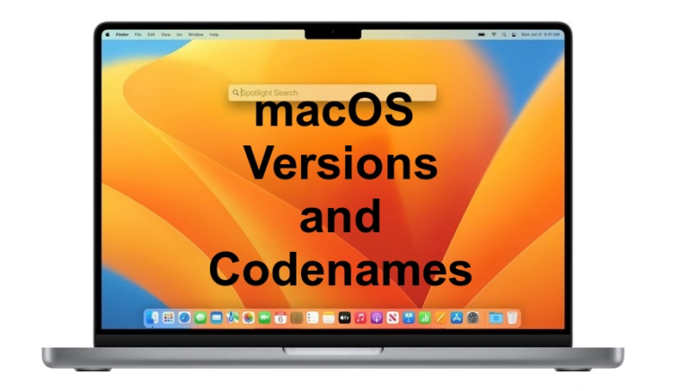 1 List Of Macos Versions And Their Codename Tecadmin