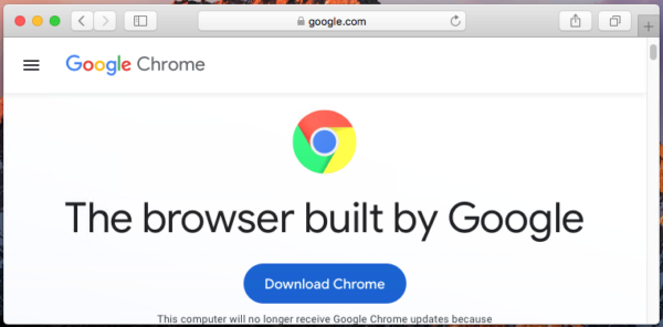 google chrome dmg file for mac