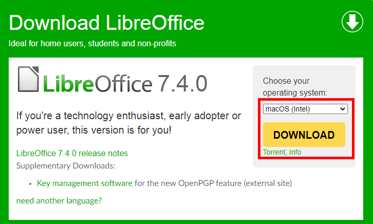 How to Install LibreOffice on macOS
