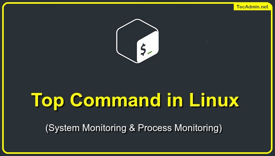 kiwi Ansigt opad makker Top Command in Linux (System & Process Monitoring) – TecAdmin