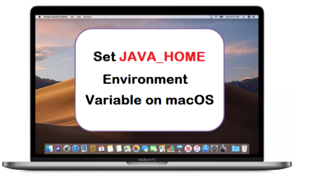 How to Set JAVA_HOME environment variable on macOS