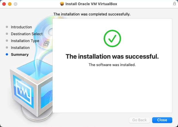 Installing VirtualBox on macOS