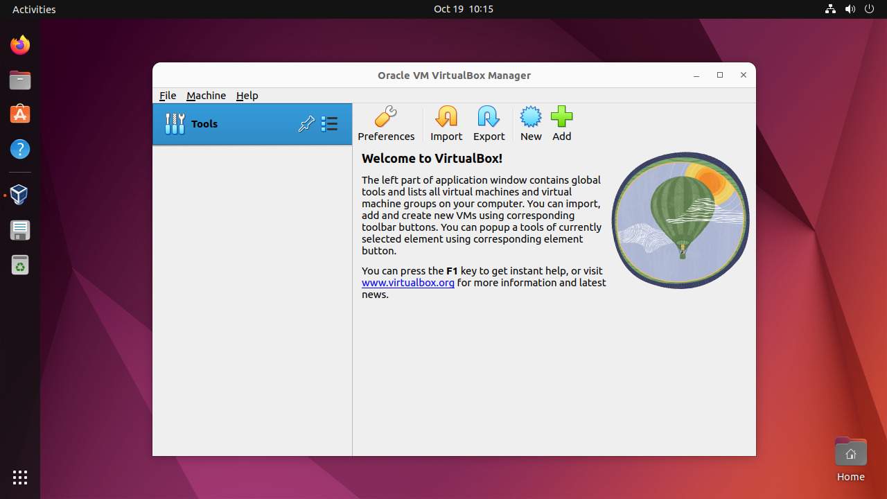 instaling VirtualBox 7.0.12.159484