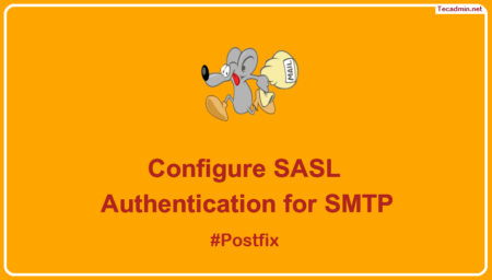 Postfix: Configure SASL Authentication for Remote SMTP
