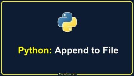 Python Append to File