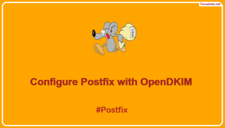 How to Setup DKIM (DomainKeys) with Postfix