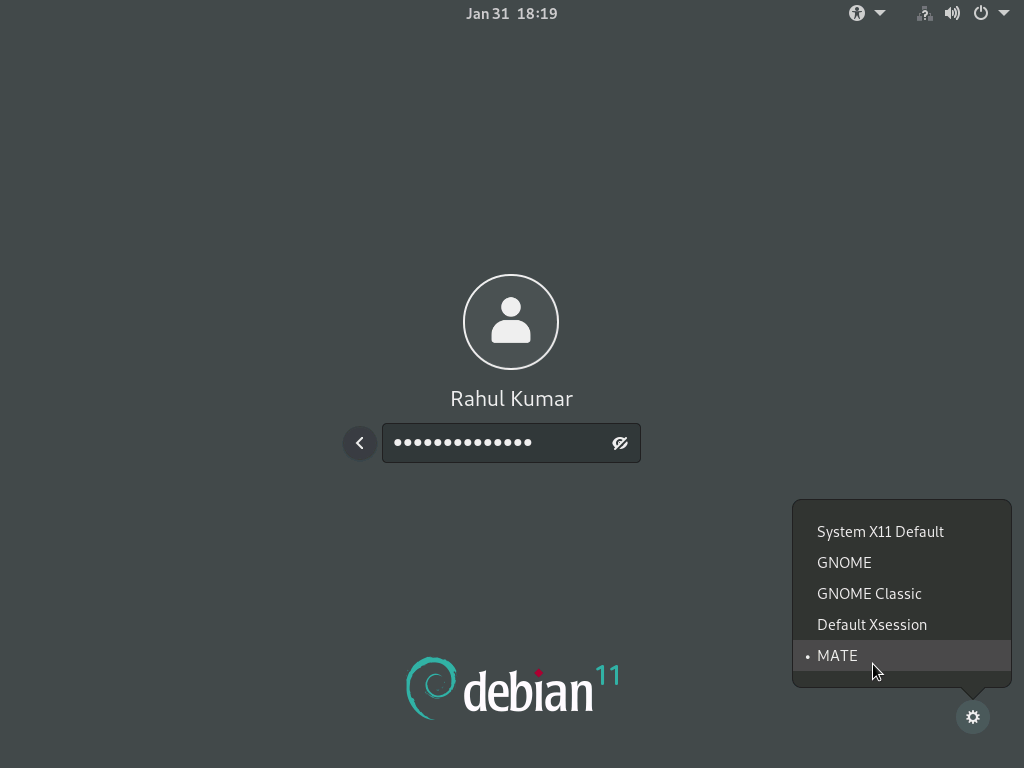 Installing Mate Desktop on Debian